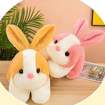 Amazon｜かわいい うさぎのぬいぐるみ 抱き枕 癒し系 幼児 子供